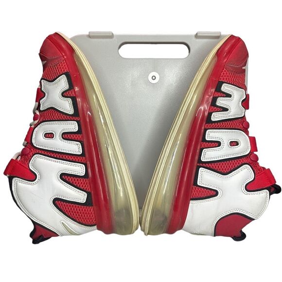 Nike Air Max More Uptempo 720 University Red CJ3662-600- Men’s Size 9.5 - Picture 7 of 10
